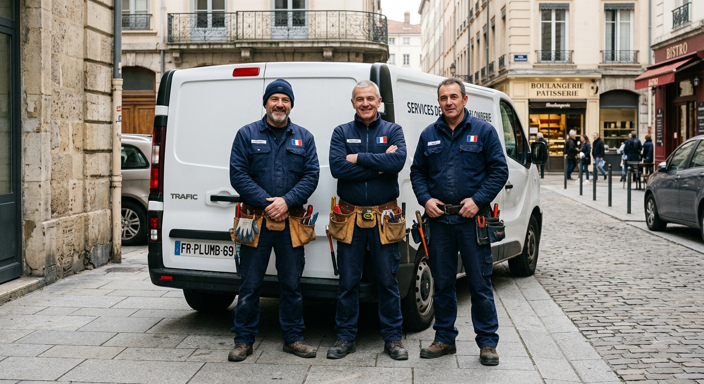 Équipe de plombiers professionnels Plombier Sarcelles
